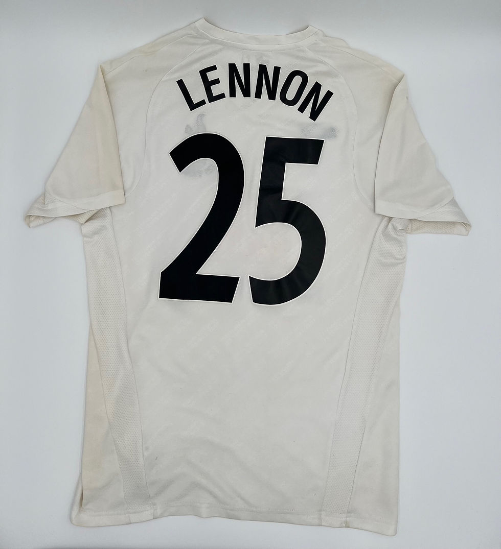 Tottenham Hotsprus FC 2007/2008 125th Anniversary Aaron Lennon #25 Jersey (S)