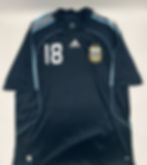 Messi Argentina 2008 Away Jersey XL Front View