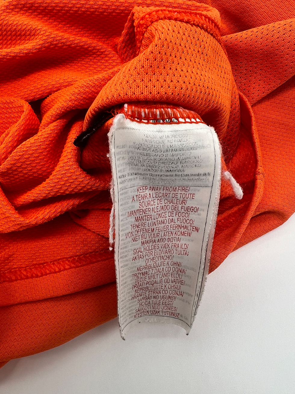 Thumbnail: Robben Netherlands 2006 Home Jersey XXL Tags Close Up View