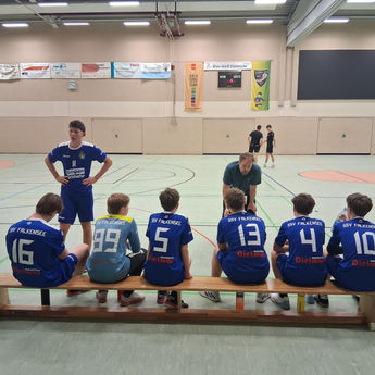 Auswärtssieg der mC1 mit Minimalbesetzung 