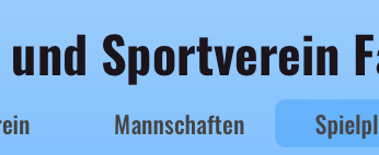 Spielpläne mit Beteiligung des SSV Falkensee ab jetzt auf der Internetseite zu finden