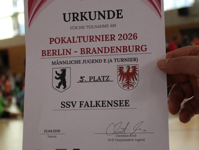 E-Jugend Falken beim Berlin/Brandenburg Pokal