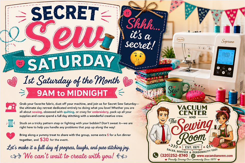 Secret Sew Saturday! November