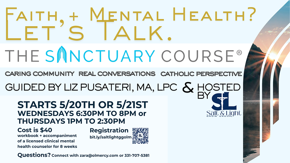 The Sanctuary Course: Faith & Mental Health