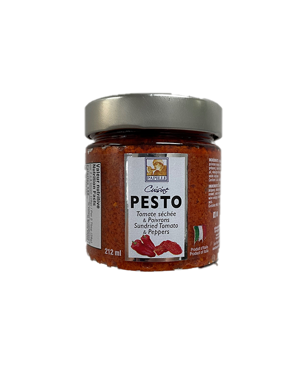 Papille SunDried Tomato and Roasted Pepper Pesto papille