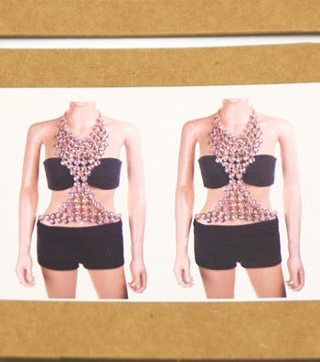 Thumbnail: 3PC Aurora Borealis Body Chain Set