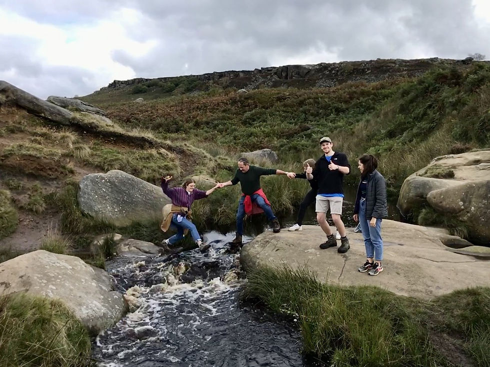 Crossing Burbage Brook