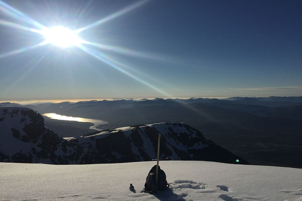 Peace on Ben Nevis