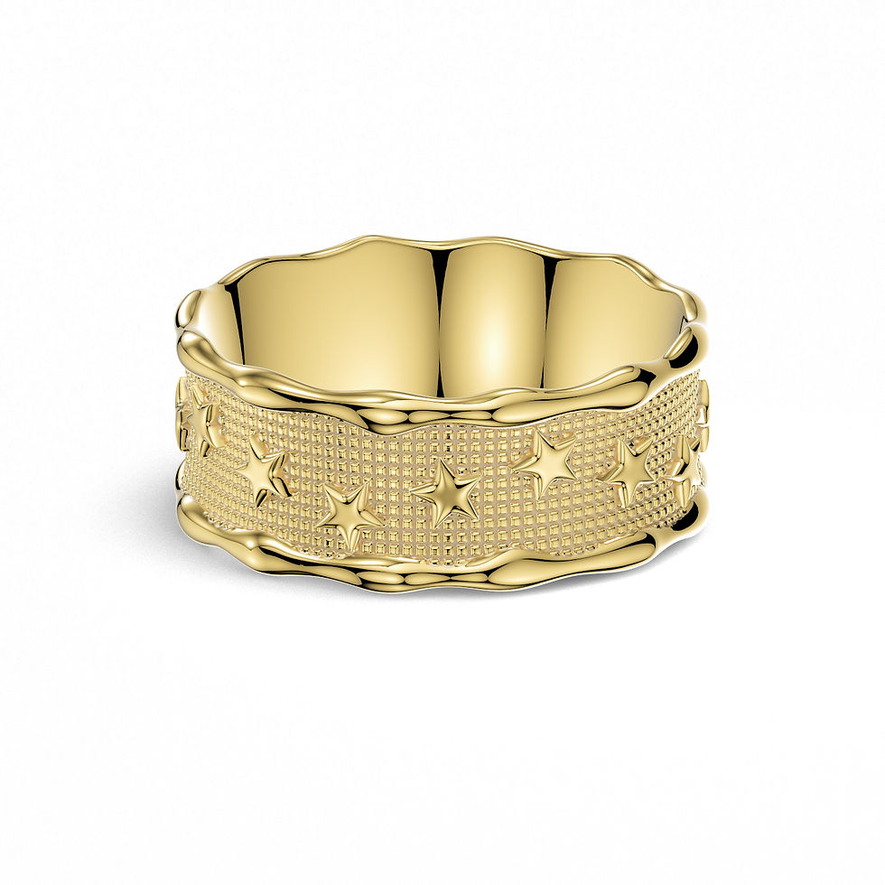 Star band in gold