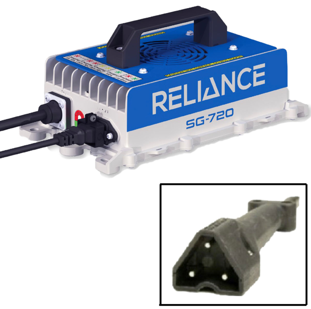 RELIANCE™ SG-720 High Frequency Industrial E-Z-GO T48/RXV/Express Charger - 48v