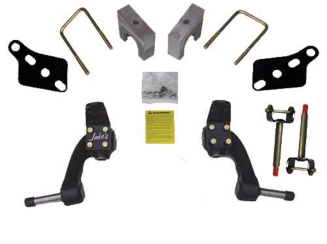 Jake’s Club Car Precedent 6″ Spindle Lift Kit (Years 2004-Up)