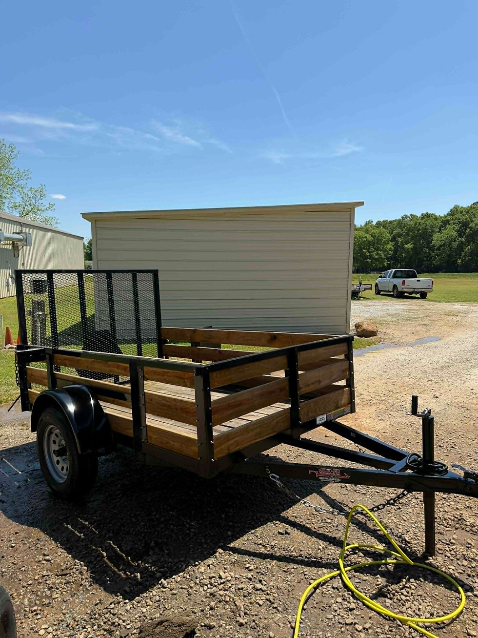 Thumbnail: 2023 Yamaha 4x4 Kodiak & 4x8 Hooper Trailer