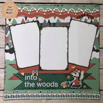 scrapbook layout camping