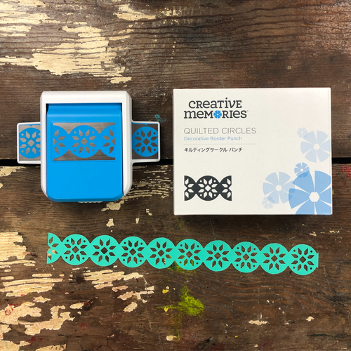 Quilted Circles Border Punch The Scrap Wagon