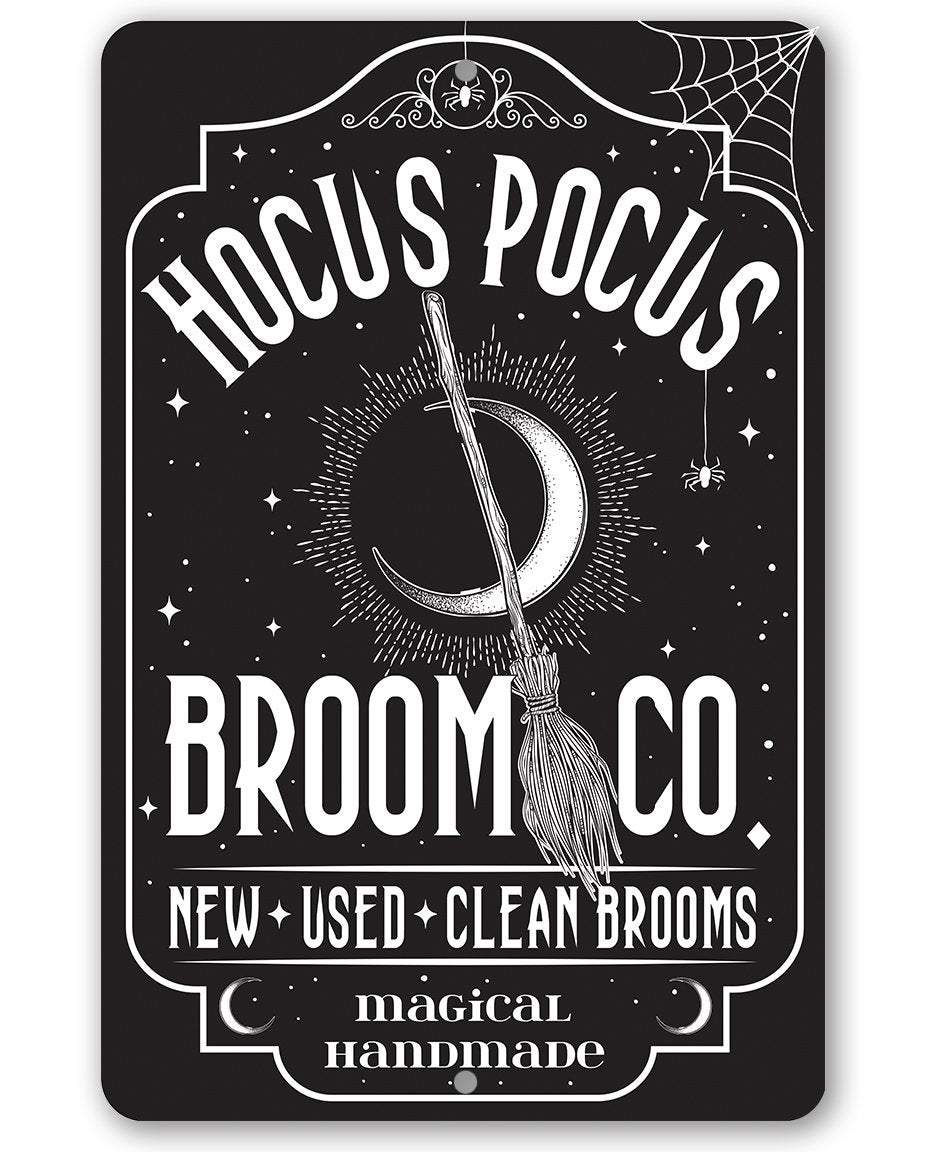 Rustic Metal Sign | Hocus Pocus Broom Co