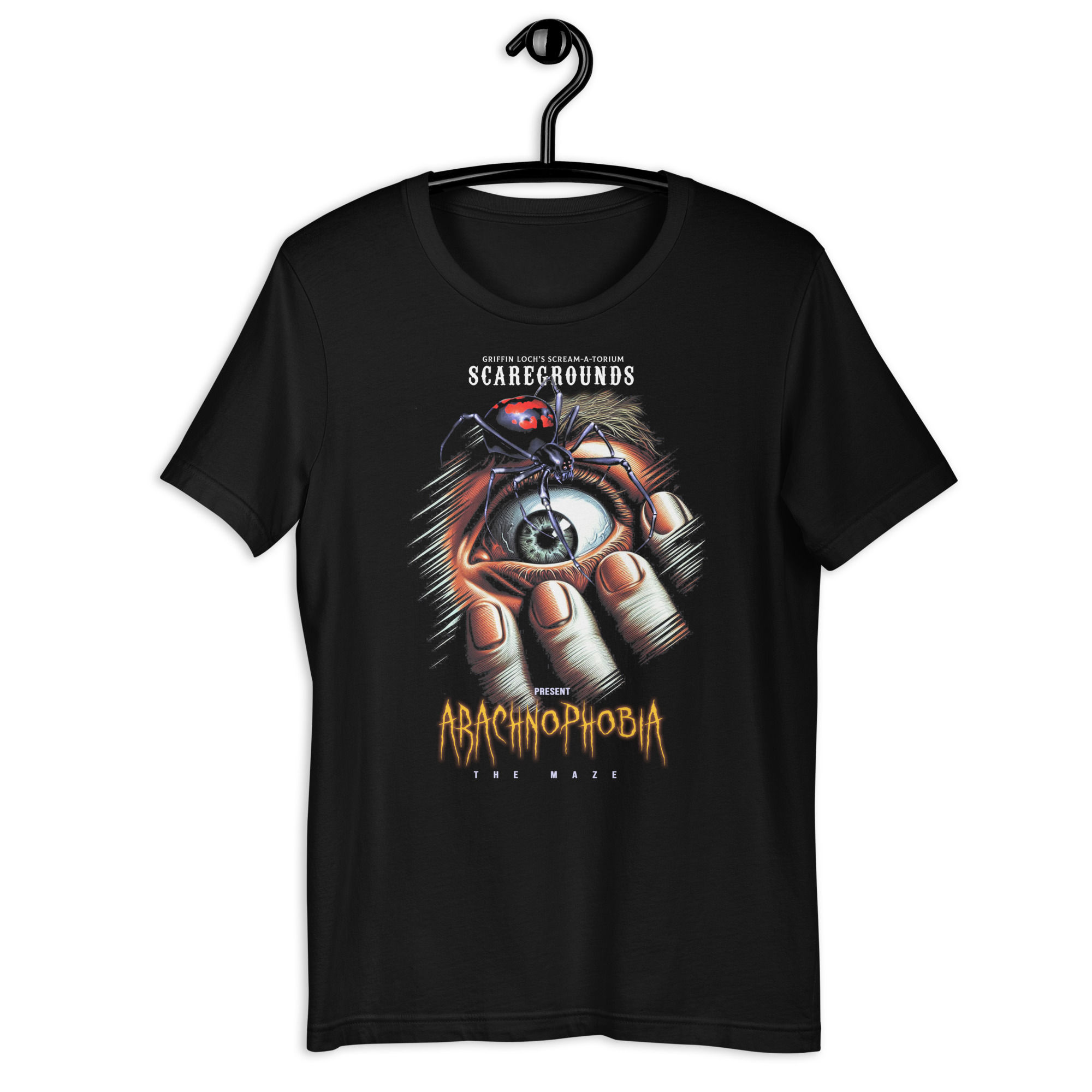 '24 Arachnophobia Scaregrounds T-Shirt 2024