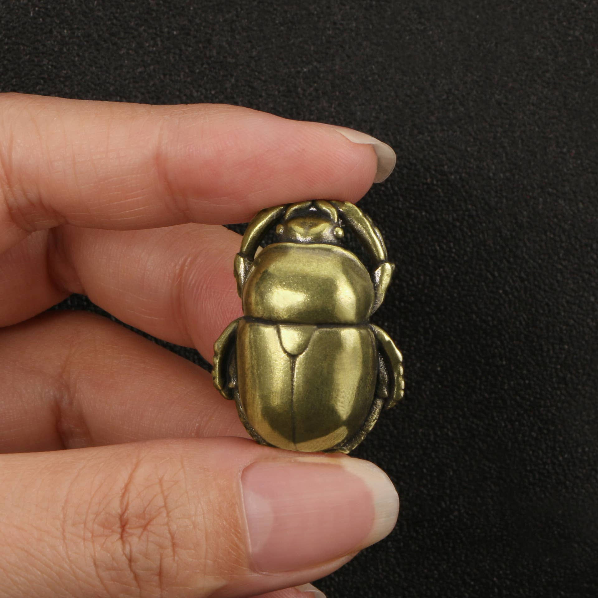 Brass Ladybug Ornaments Insect Crafts Miniature Model