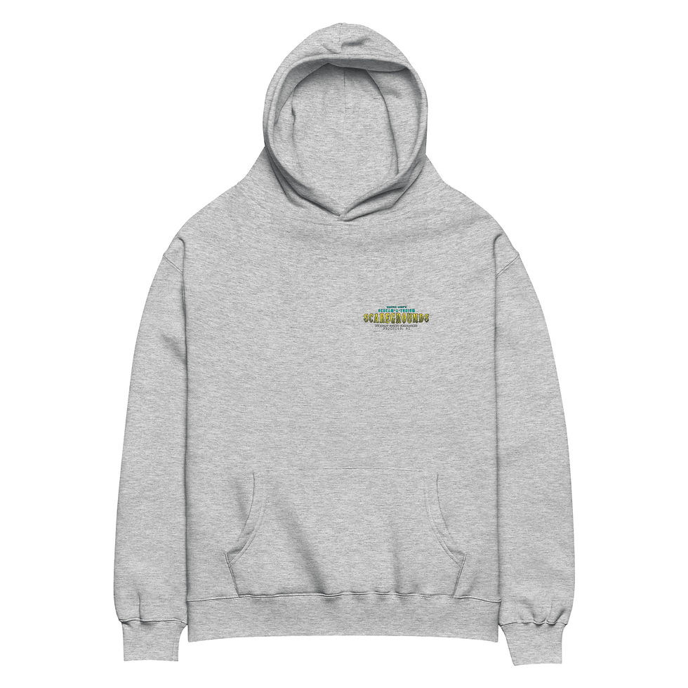 Thumbnail: '24 Three Phobias Unisex 2-Sided Oversized Hoodie copy