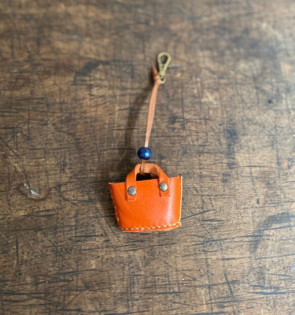 Thumbnail: ミニチュアキーホルダー　本革バッグ