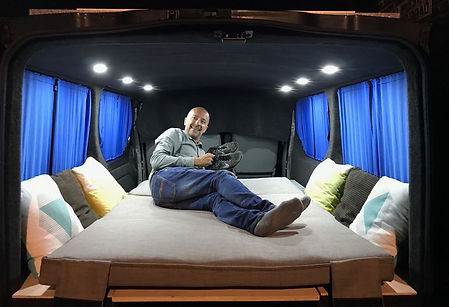 Designing and building our camper van