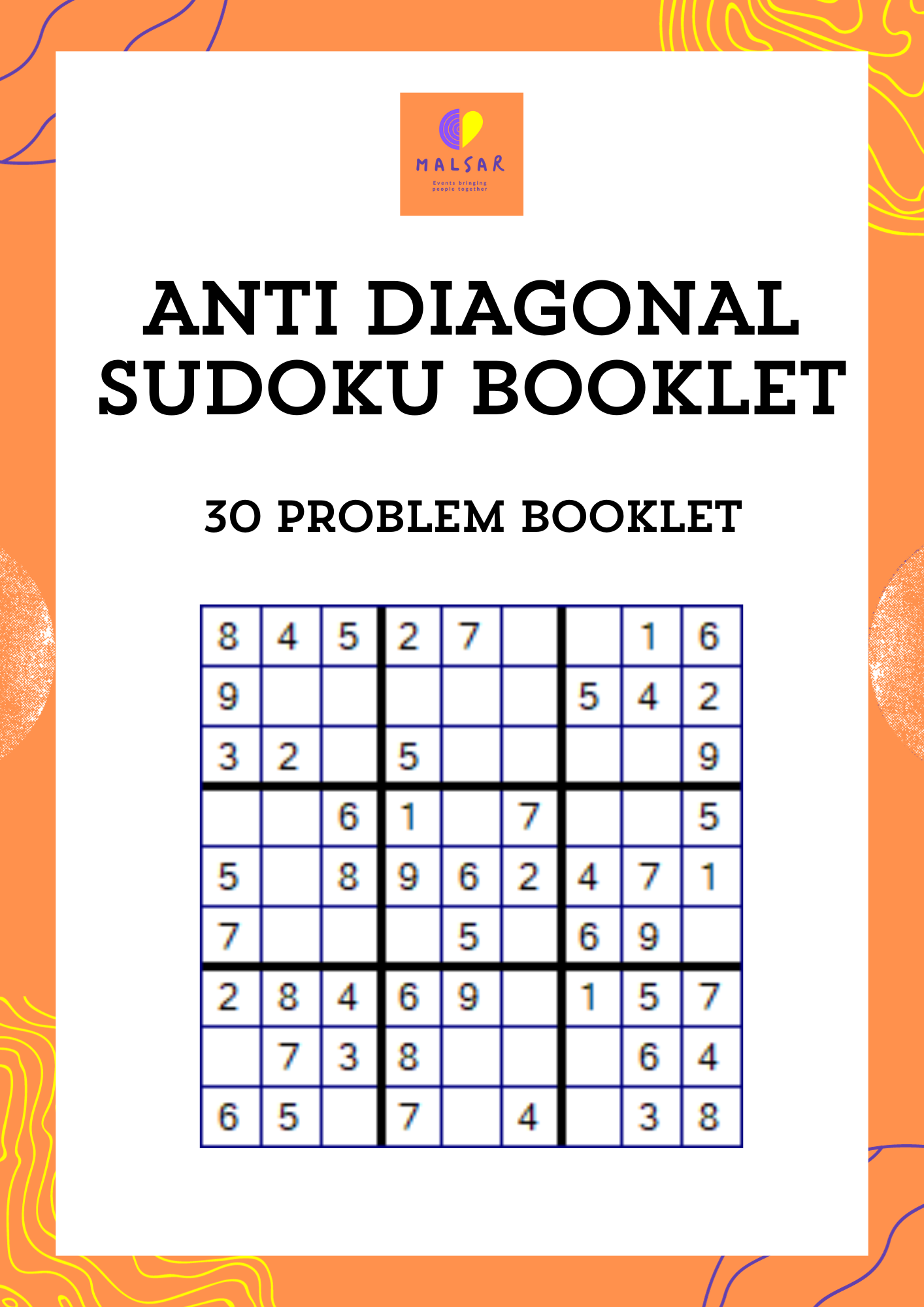 Anti Diagonal Sudoku Book