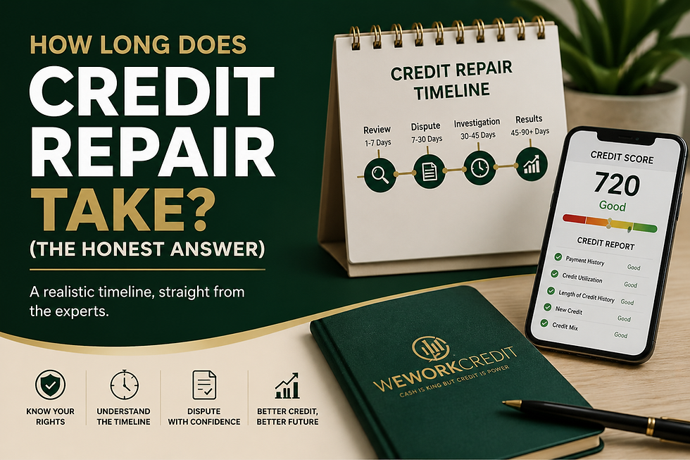How Long Does Credit Repair Take? (The Honest Answer)
