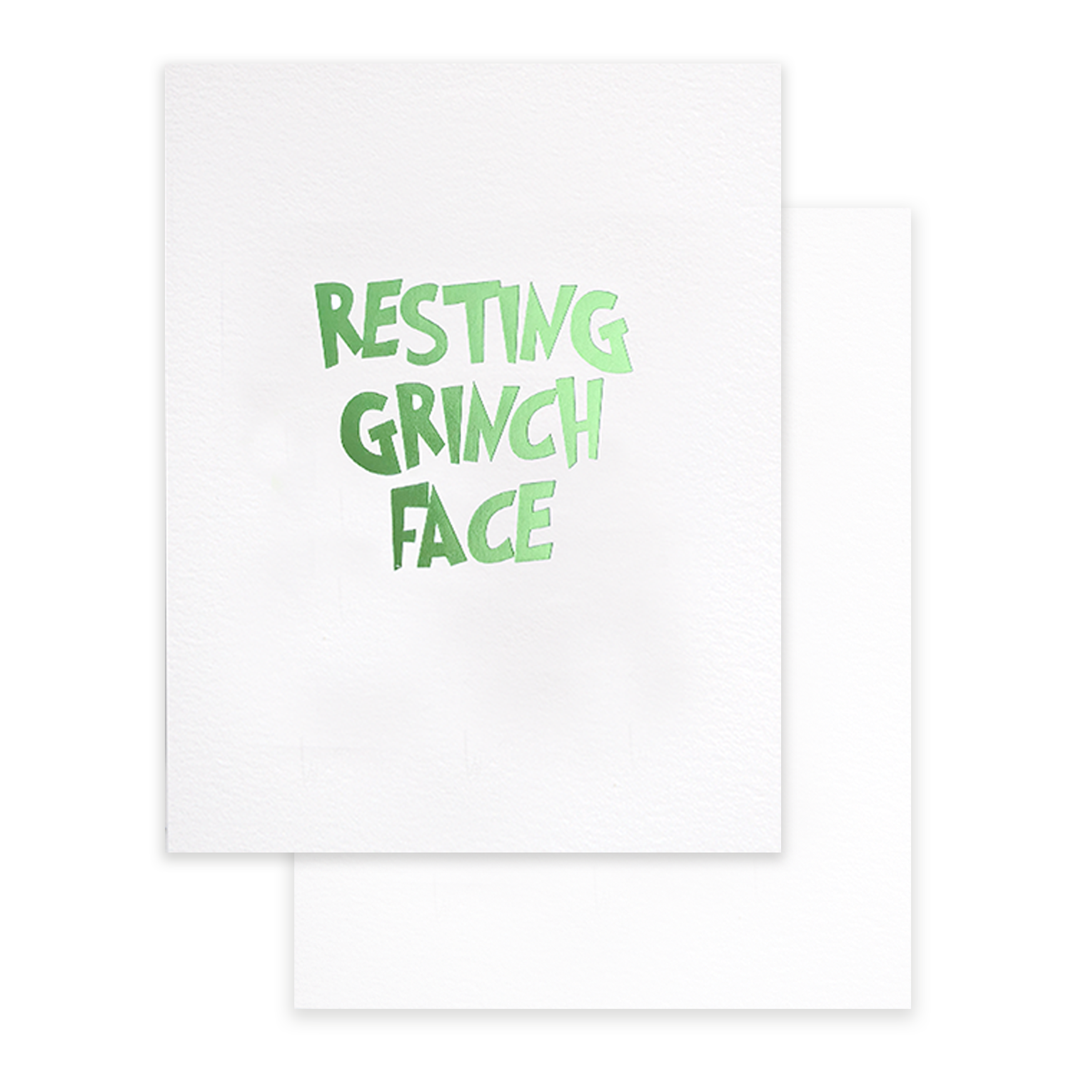 Resting Grinch Face