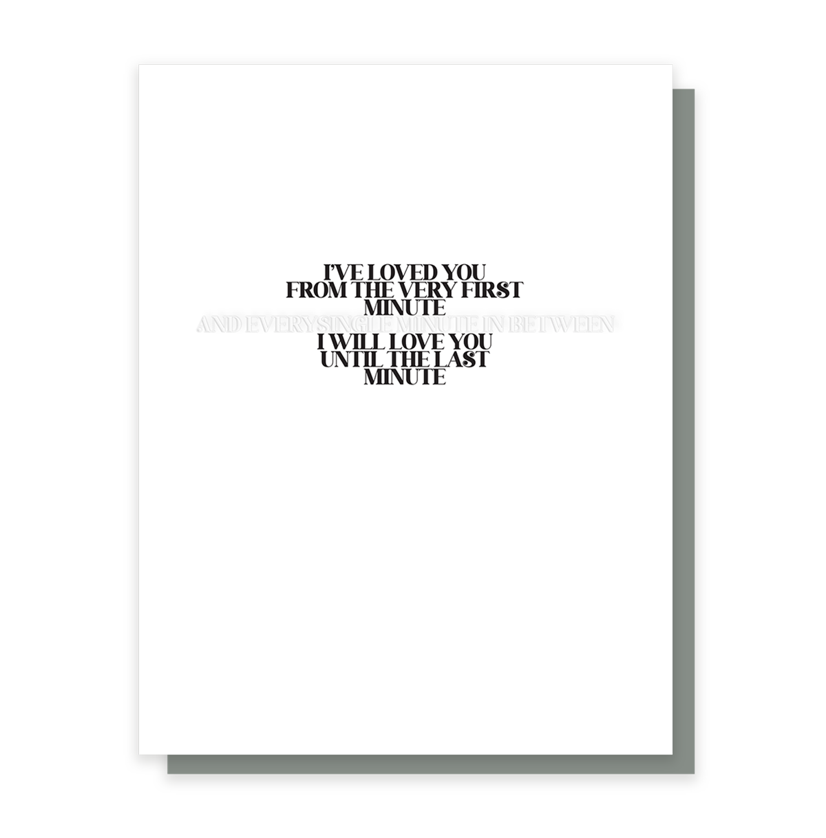 Every Minute Between