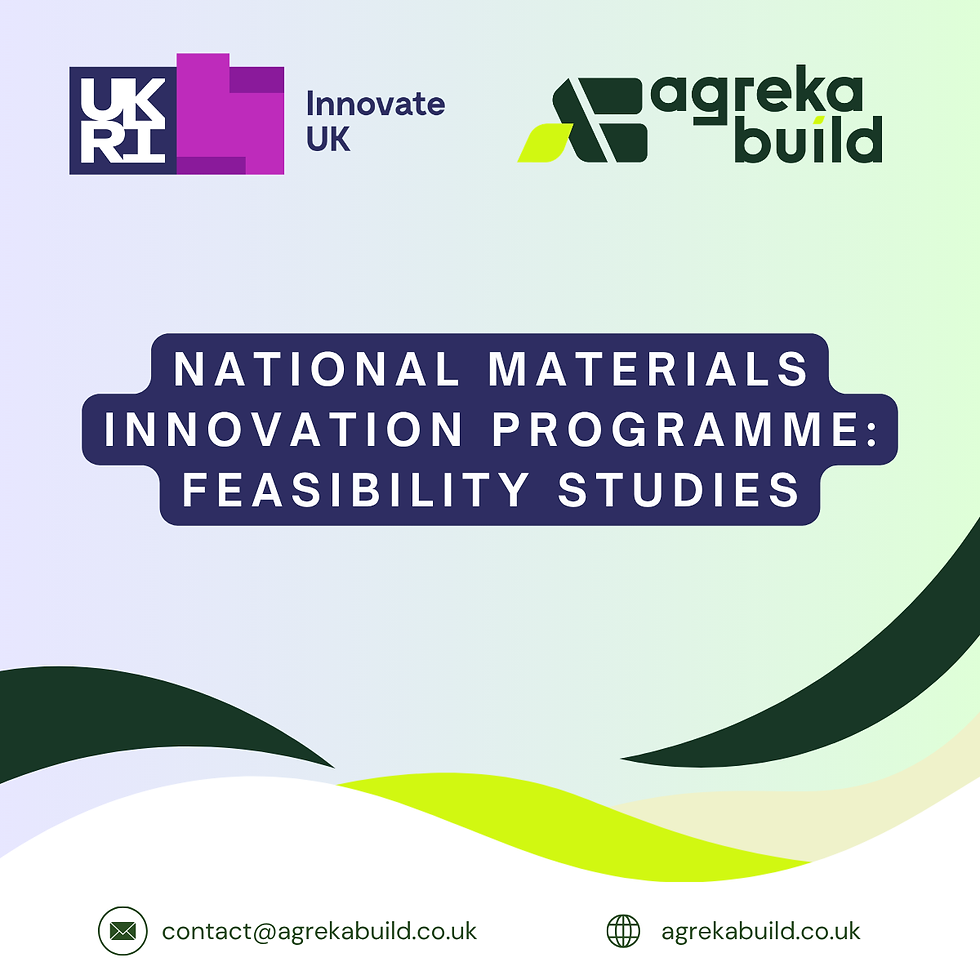We are excited to begin May with the launch of a new six-month feasibility study project under the National Materials Innovation Programme, funded by Innovate UK. 