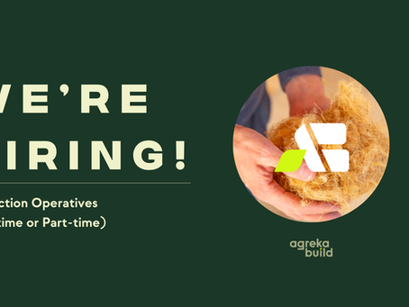 Agreka Build is hiring Production Operatives (Full-time or Part-time)