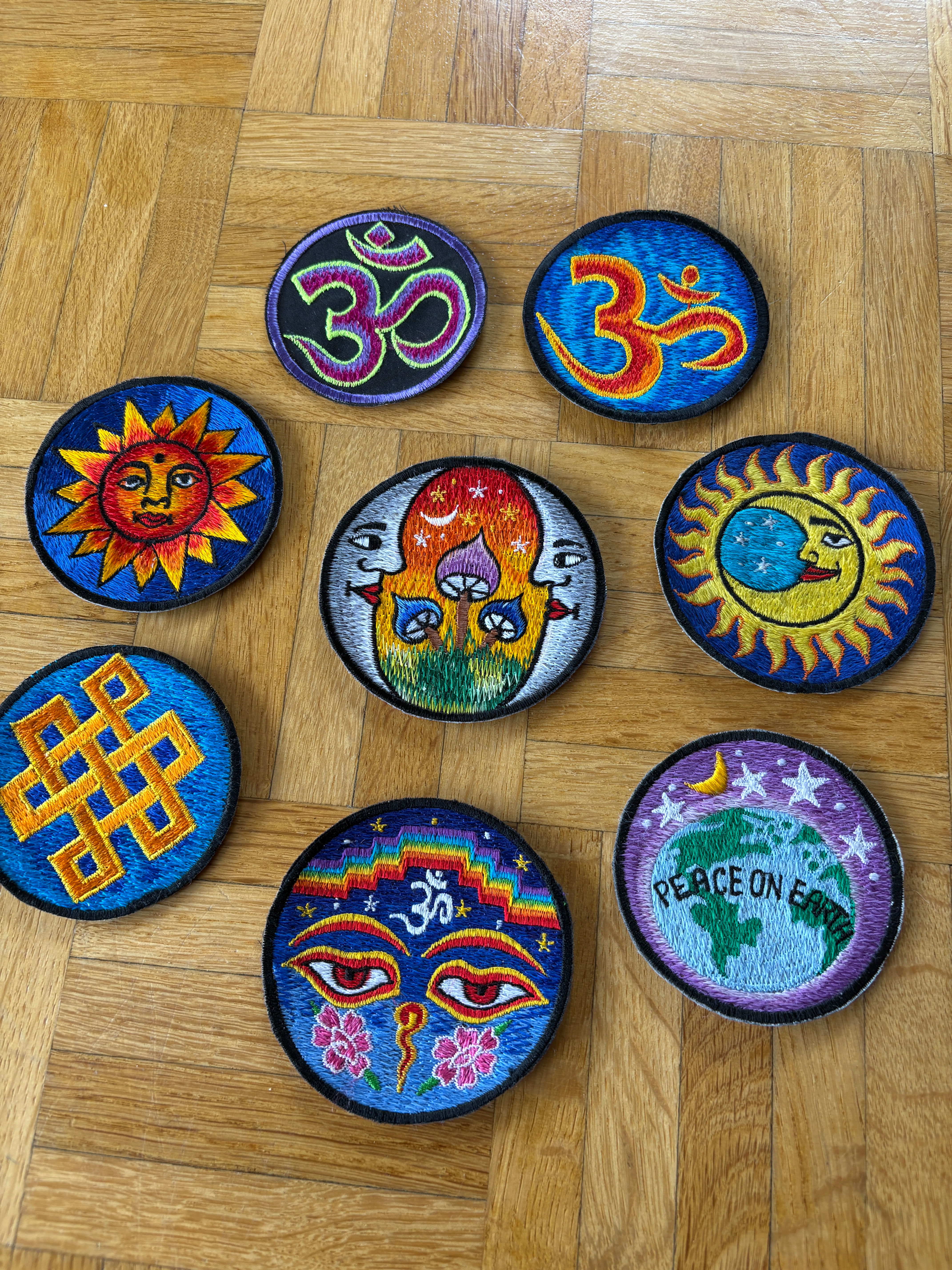 Set 3 • Embroidered Patches