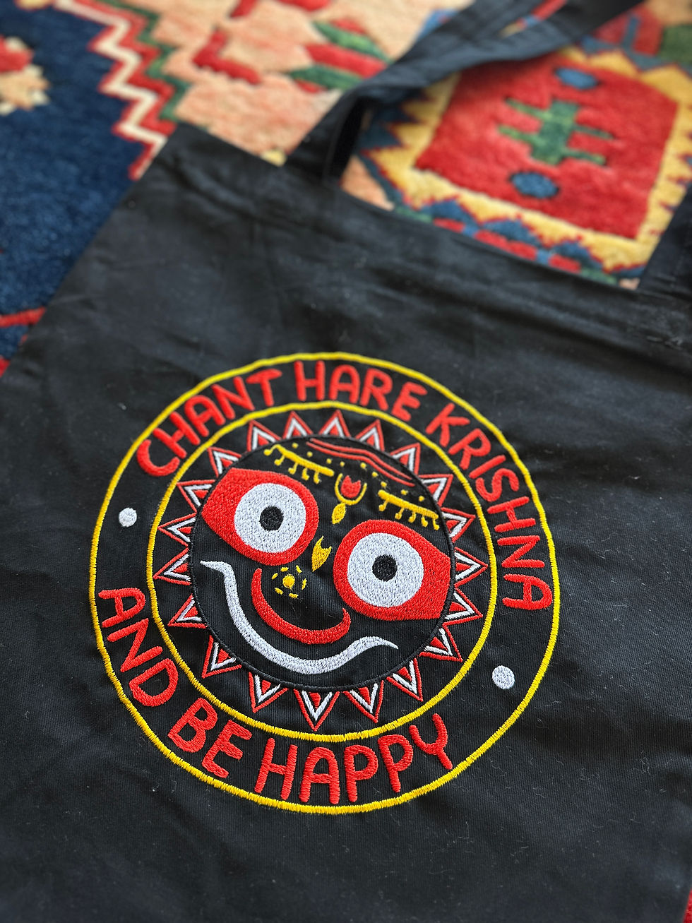 Thumbnail: Hare Krishna - Tote bag