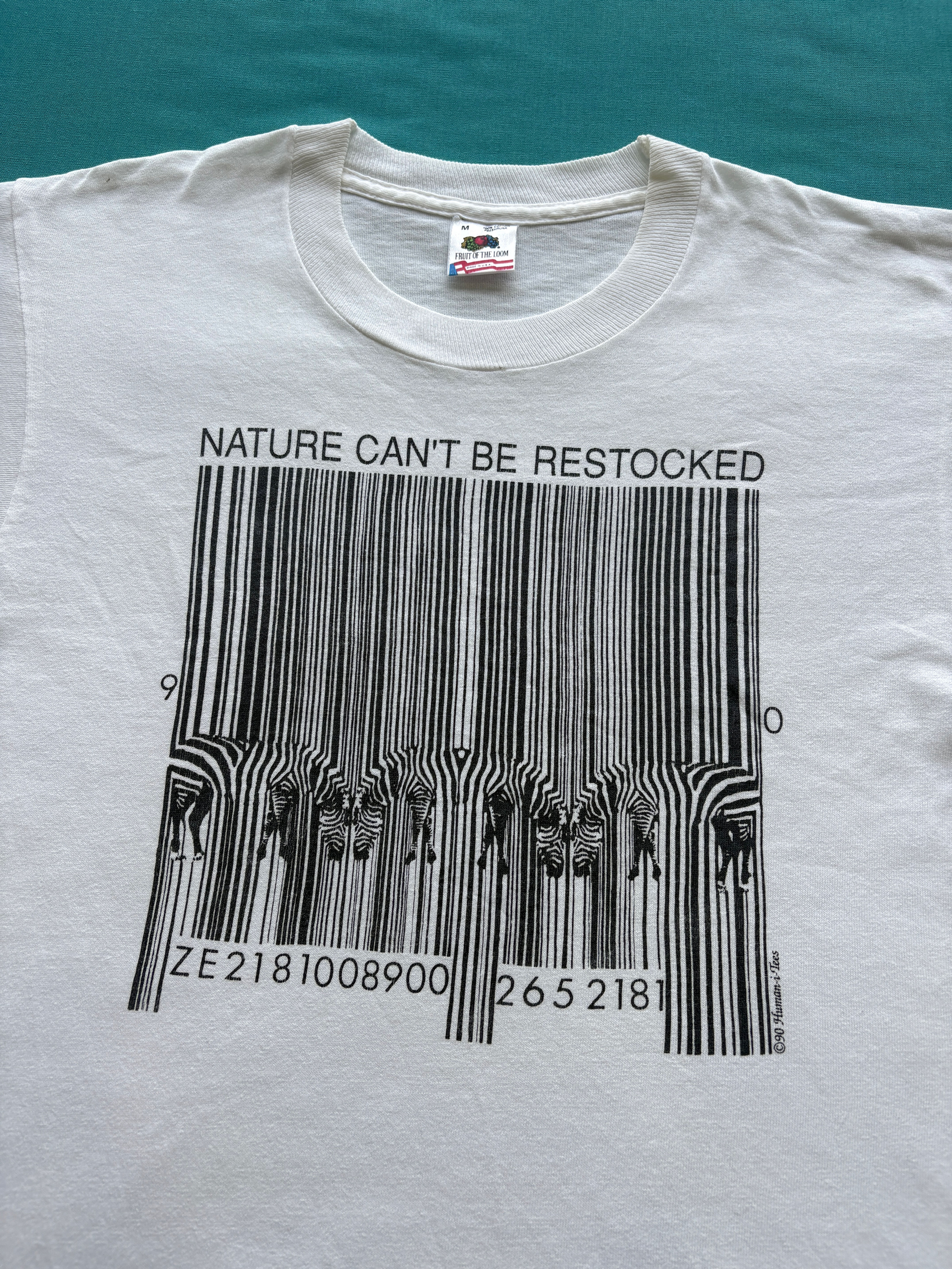 M • Nature can’t be restocked