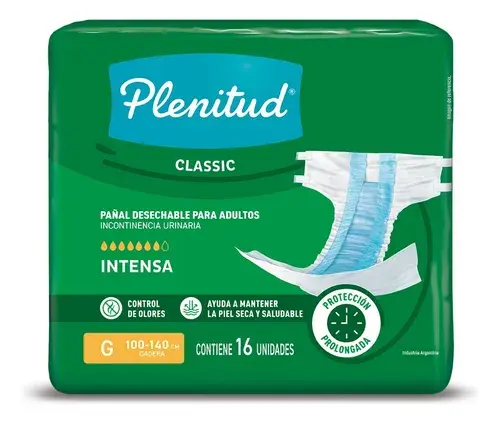 PLENITUD PAÑAL CLASSIC XG 16