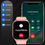 Miniatura: Smartwatch COOL Pantalla Amoled Curved Silicona Negro (Llamadas, Salud, Deporte)