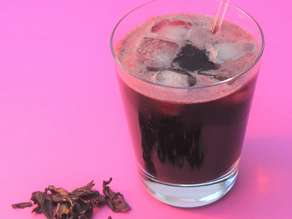 Hibiscus Blossom Water Recipe from The Natural Vitality Chef