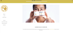 Legends Gold Co. website design