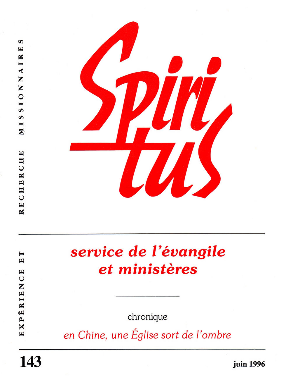 Service de l'évangile et ministères