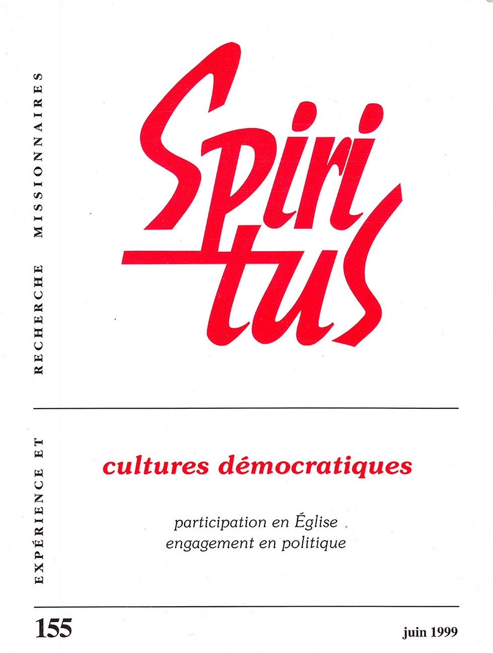 Cultures démocratiques - participation en Église, engagement en politique