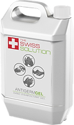 Hand disinfectant. Hand disinfection. Hand sanitizer. Hand sanitiser. 50 ml. 500 ml. 5 liter. Disinfectant lotion for hands. The Swiss solution. Antigermgel. hydrate. Swiss made. Antigerm gel.