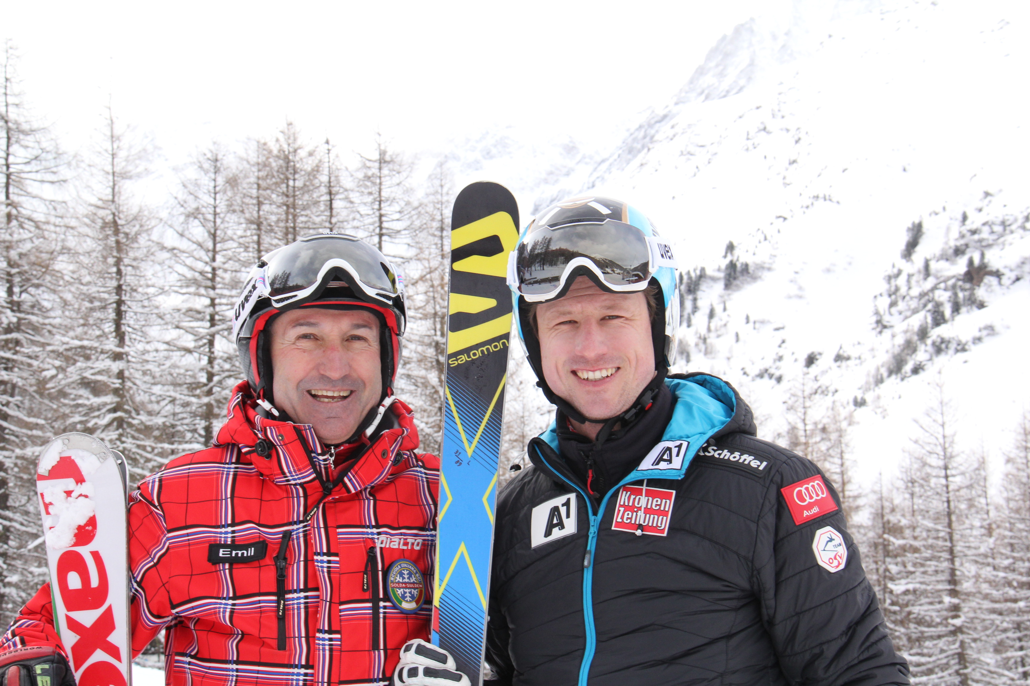 Hannes Reichelt und Emil