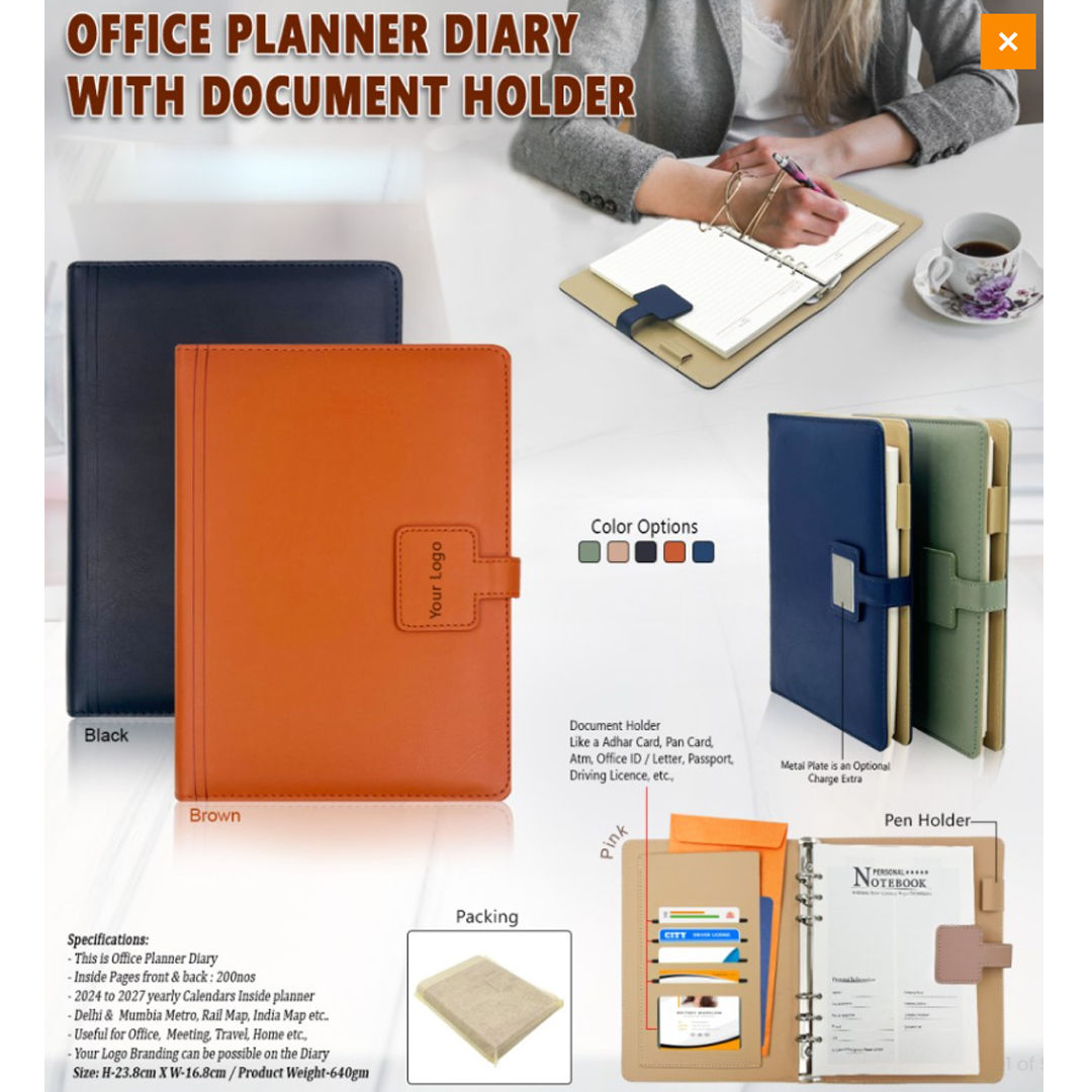 Office Planner Diary | TEMA | H1078 | D418