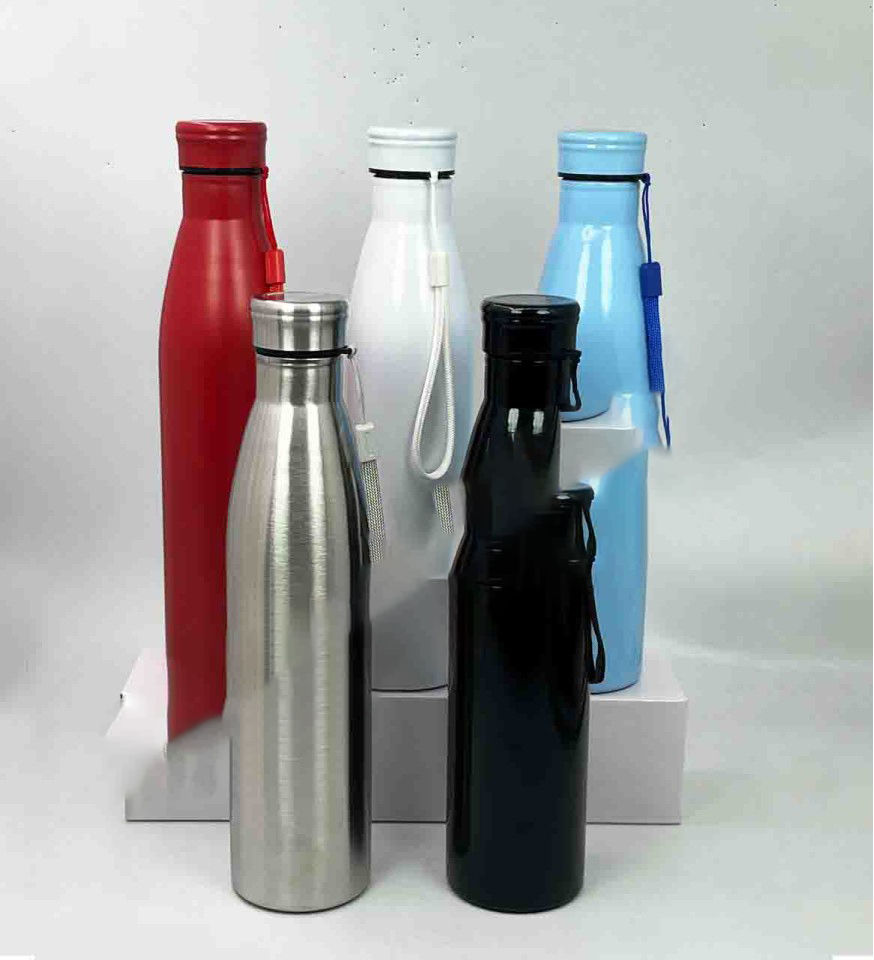 Thumbnail: Steel Water Bottle  |   TEMA  | Stainless Steel |  H156 700ml.  |  D210