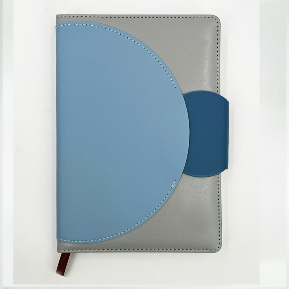 Thumbnail: A5 Size Notebook Diary With Pu Leather |  TEMA | H1052 | D228