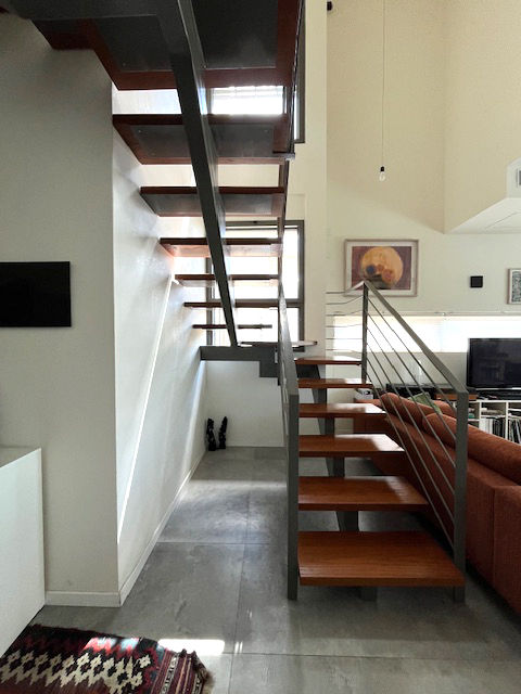 Copy of Timber and steel stair