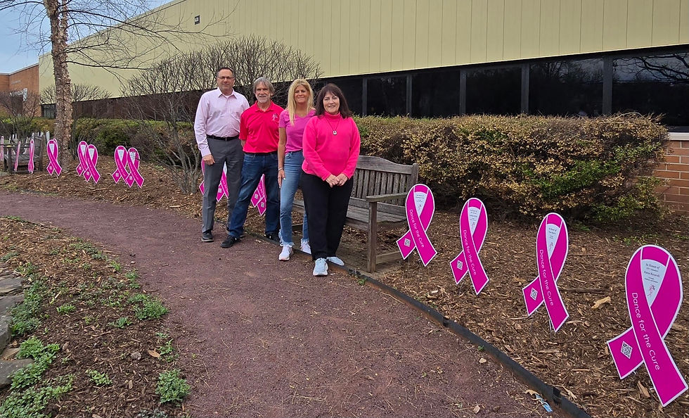 Anthony Ferrera (Township Administrator), Bob Cibulskis, Brooke Herbst, Kathleen Cirioli. Photo Credit: Erica Lenzo, Hillsborough Township Deputy Clerk