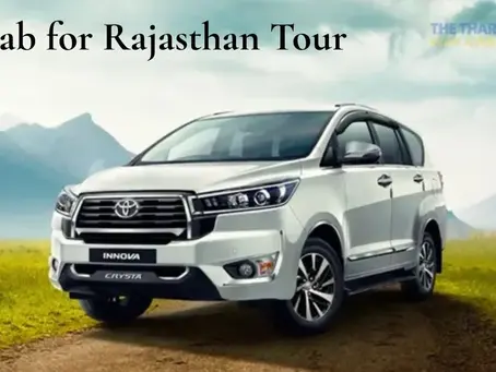 Cab for Rajasthan Tour