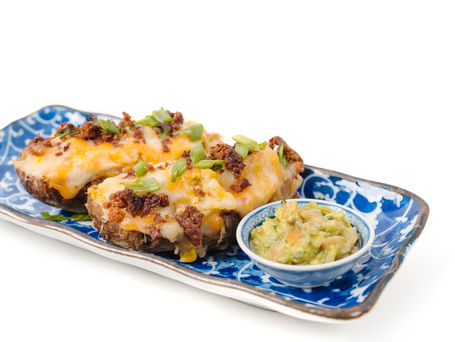 Mexi Stuffed Potato Skins
