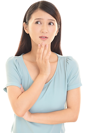 困る女性