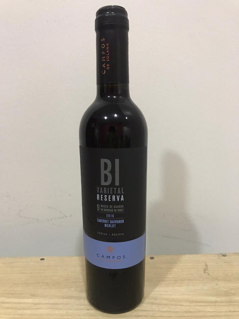 Vino Bi varietal Cavernet sauvignon merlot 375 ml